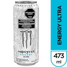 ENERGIZANTE MONSTER ENERGY ULTRA S/AZUCAR (BLANCO)